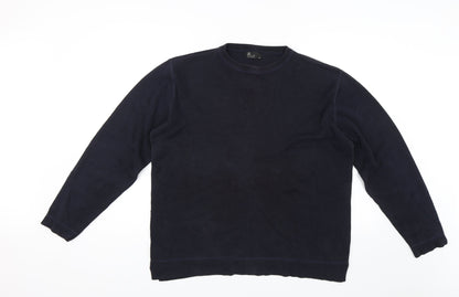 BHS Mens Blue   Pullover Jumper Size M