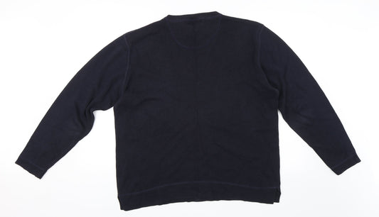 BHS Mens Blue   Pullover Jumper Size M