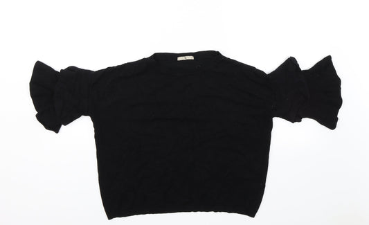 TU Womens Black   Basic Blouse Size 16