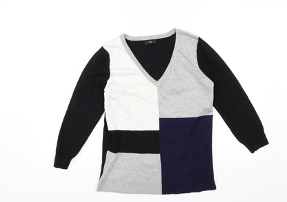M&Co Womens Black   Pullover Jumper Size 12