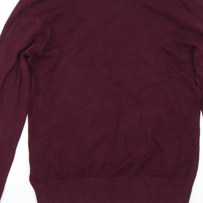 H&M Womens Red   Pullover Jumper Size S