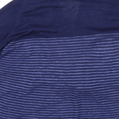 Per Una Womens Blue Striped  Shrug Jumper Size 16