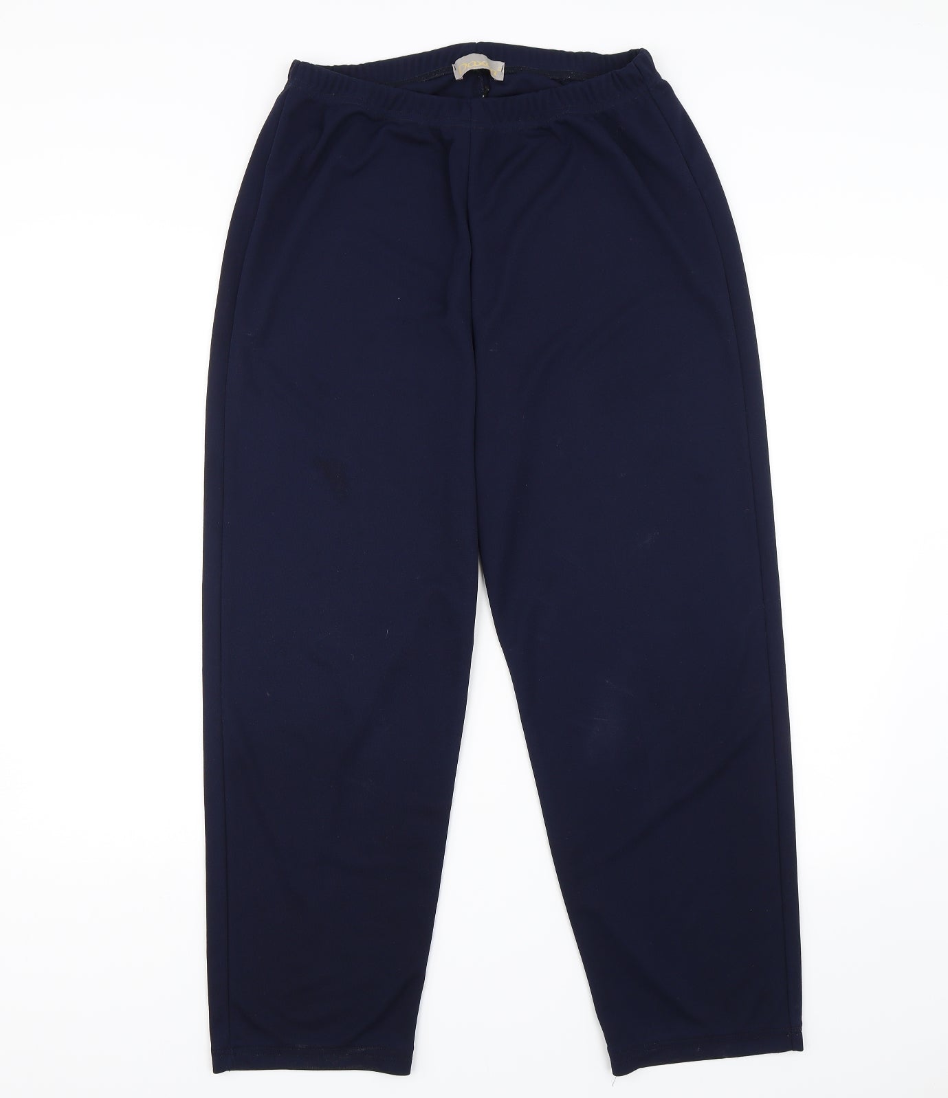 Daxon Womens Blue   Capri Trousers Size 14 L25 in