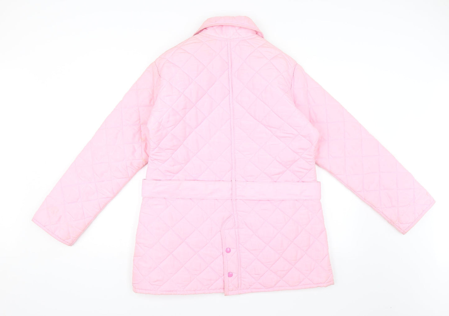 Womens UK Size 12 Preworn Pink Puffer Jacket
