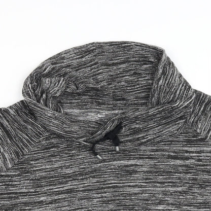 Mens UK Size M Peacocks Grey Pullover Hoodie