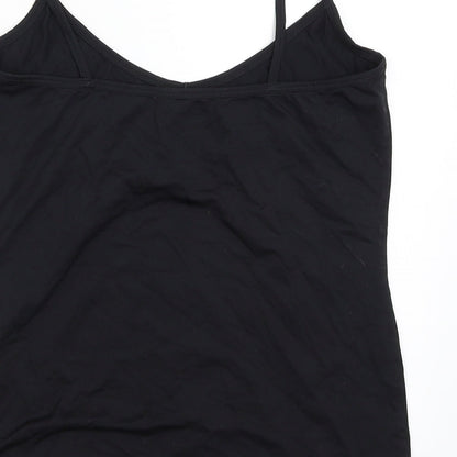 Womens UK Size 12 NEXT Black Camisole Tank