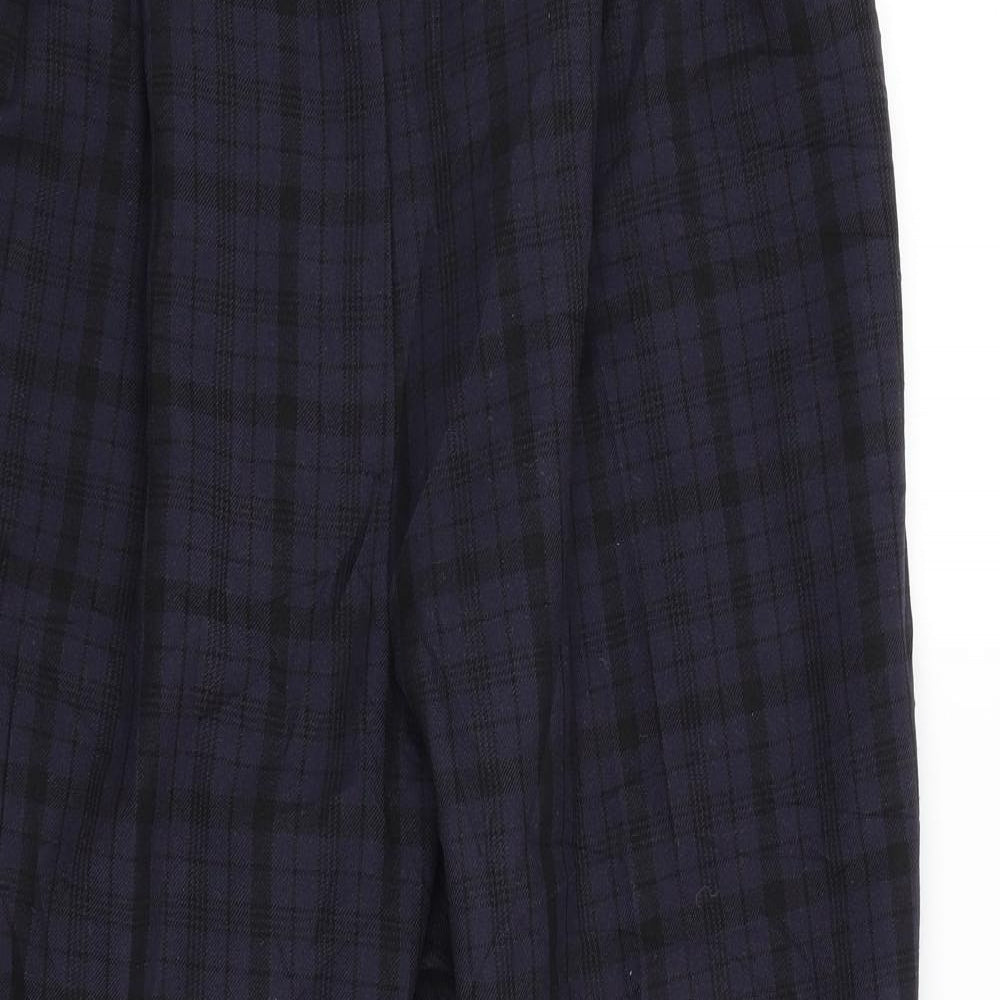 Womens UK Size 32 Marks and Spencer Regular Fit Capri Purple Trousers