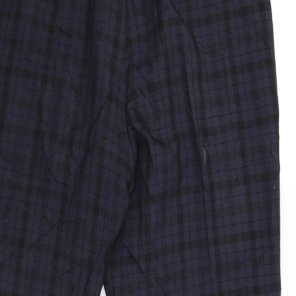 Womens UK Size 32 Marks and Spencer Regular Fit Capri Purple Trousers