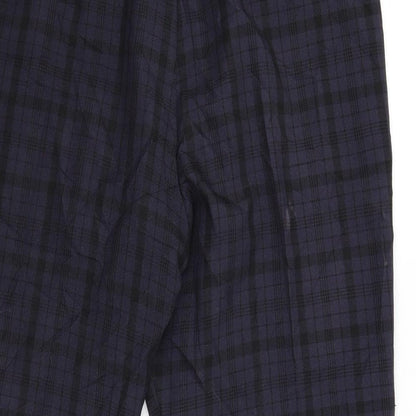 Womens UK Size 32 Marks and Spencer Regular Fit Capri Purple Trousers