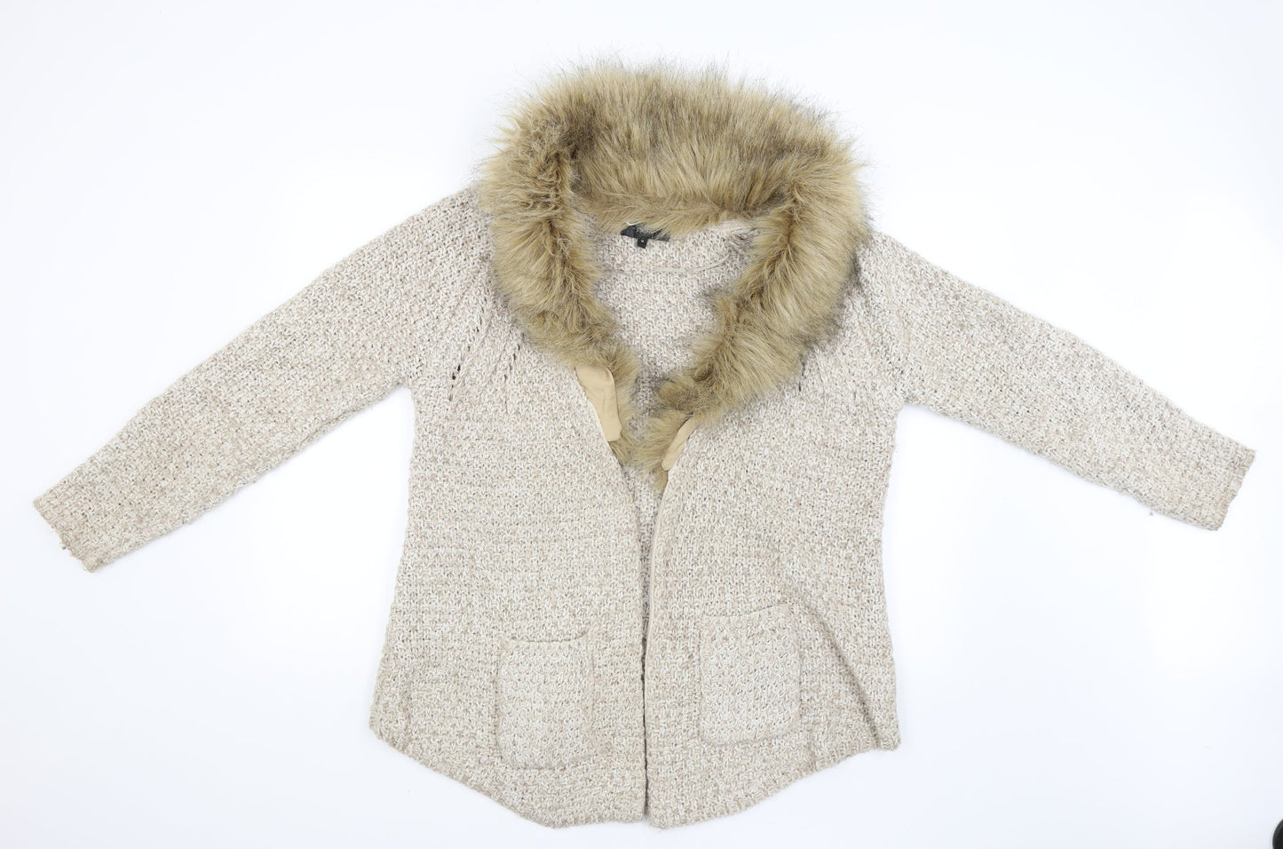 Womens UK Size 14 NEXT Beige Jacket