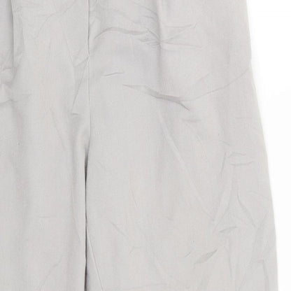 New Look Womens Grey   Chino Trousers Size 10 L27 in