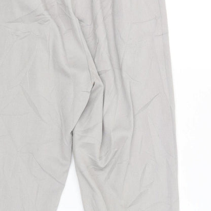 New Look Womens Grey   Chino Trousers Size 10 L27 in