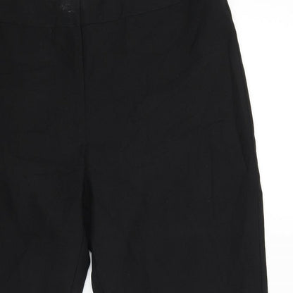 G Womens Black   Trousers  Size 16 L27 in