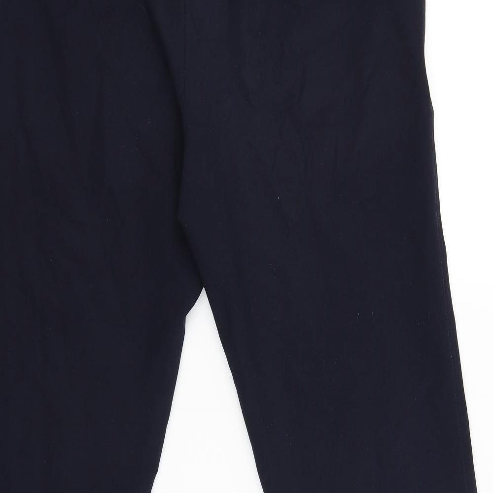Womens UK Size 32 M&S Regular Fit  Blue Trousers