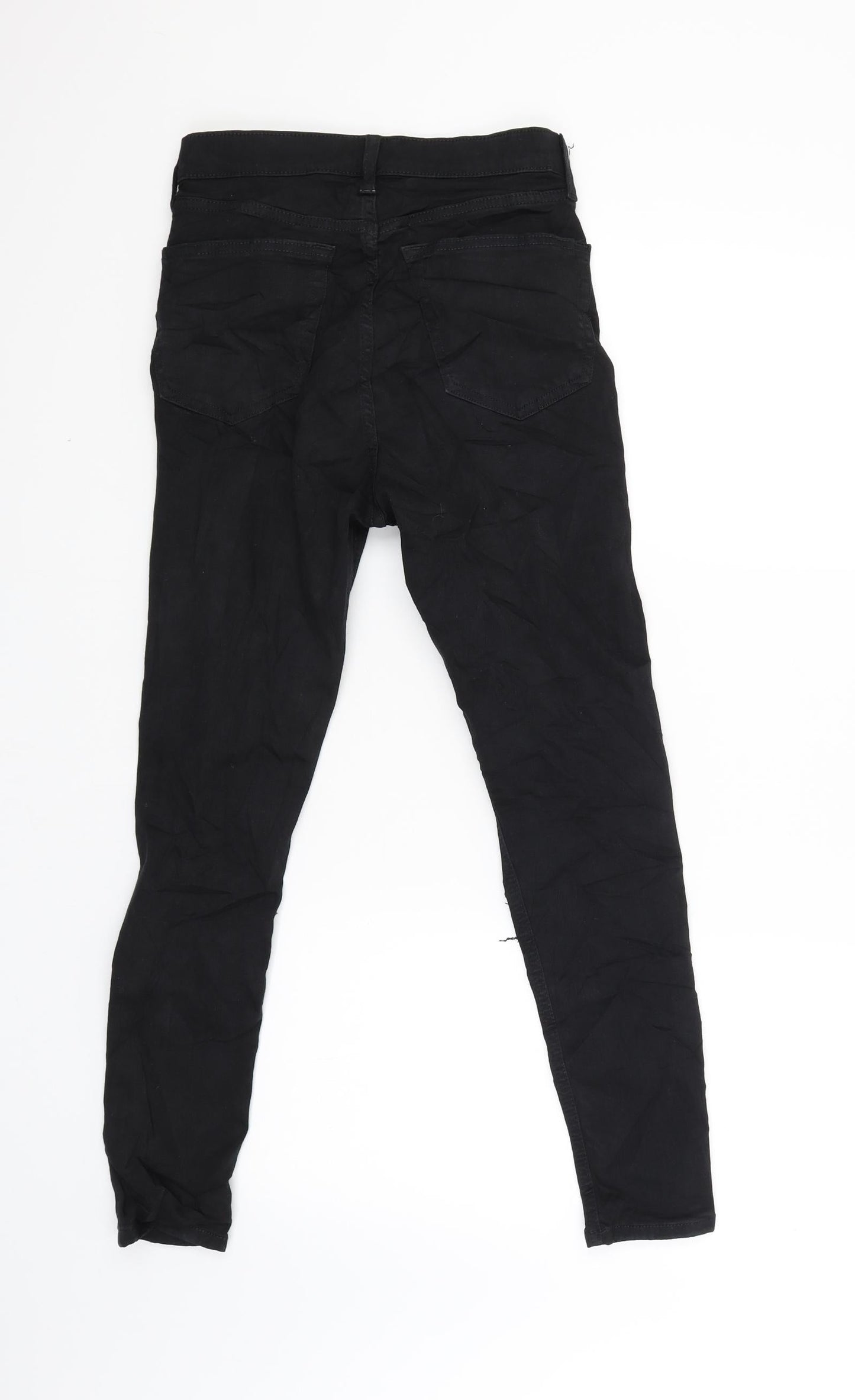 Topshop Womens Black   Skinny Jeans Size 28 L26 in