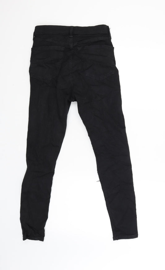 Topshop Womens Black   Skinny Jeans Size 28 L26 in