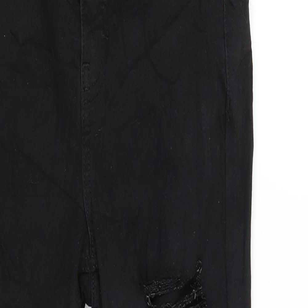Topshop Womens Black   Skinny Jeans Size 28 L26 in