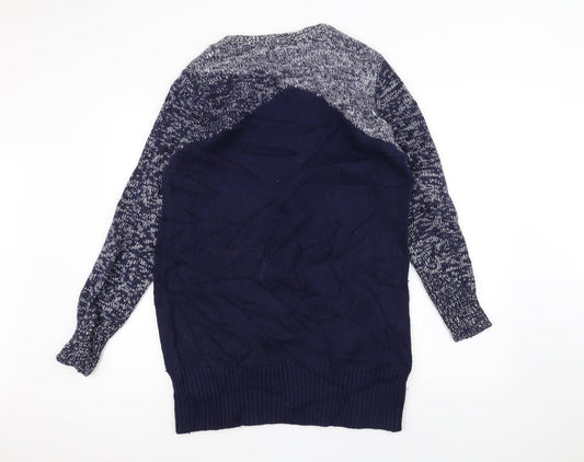 Gap Mens Blue  Knit Pullover Jumper Size L