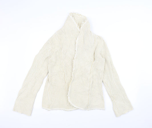 Womens UK Size 12 Preworn White Jacket