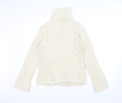 Womens UK Size 12 Preworn White Jacket