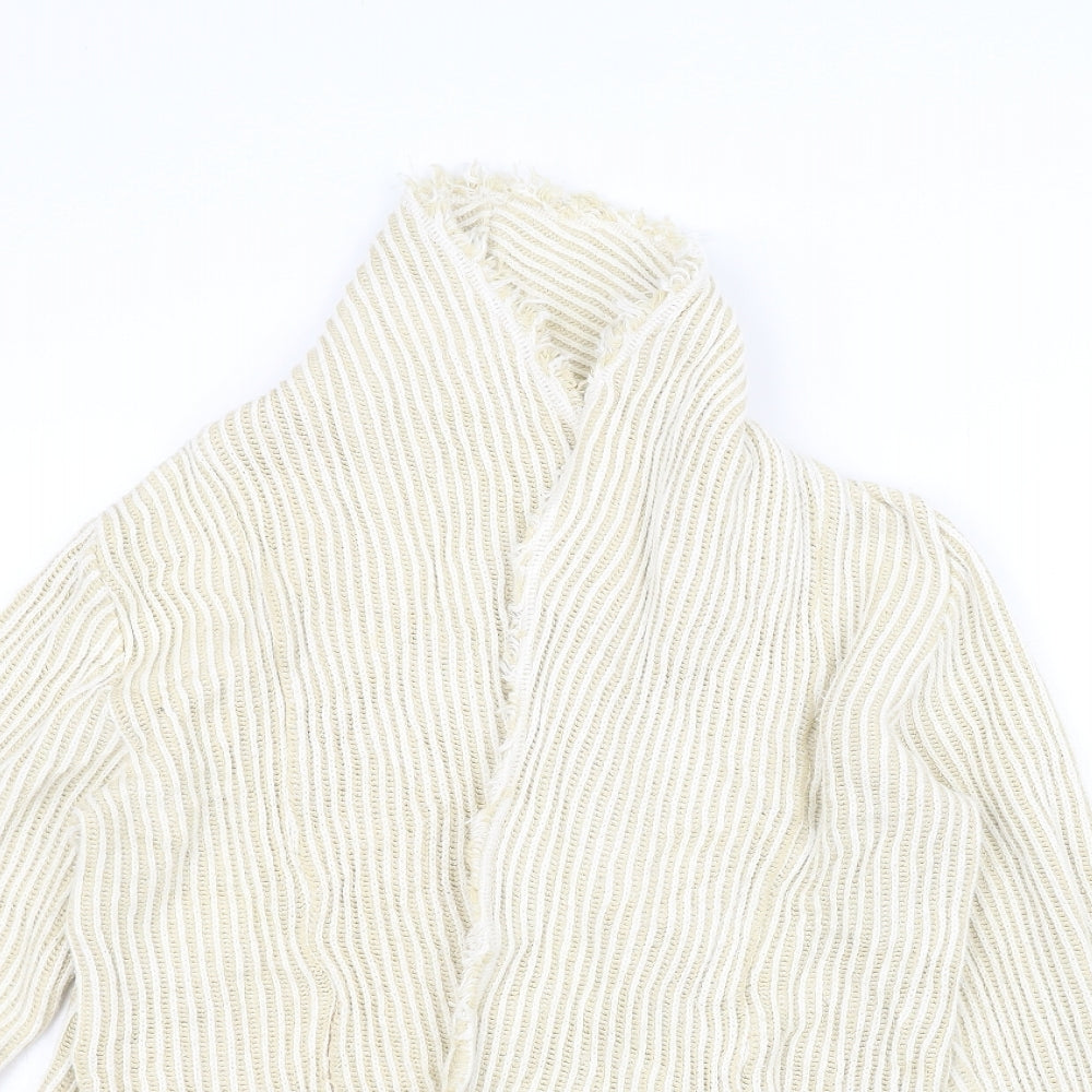 Womens UK Size 12 Preworn White Jacket