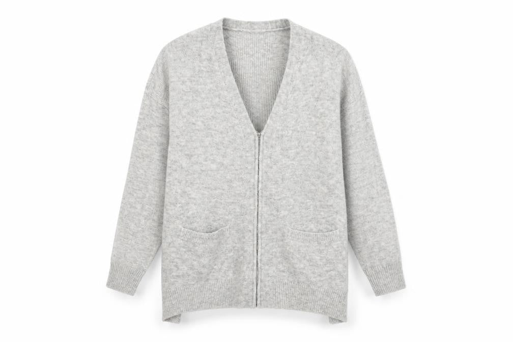 Womens UK Size S Preworn Grey Jacket