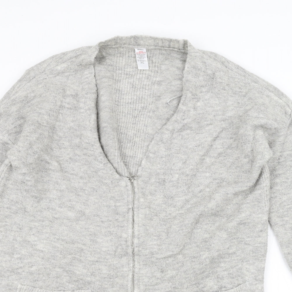 Womens UK Size S Preworn Grey Jacket