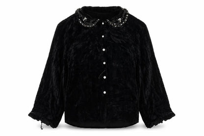 Womens UK Size L Fusion Black Jacket