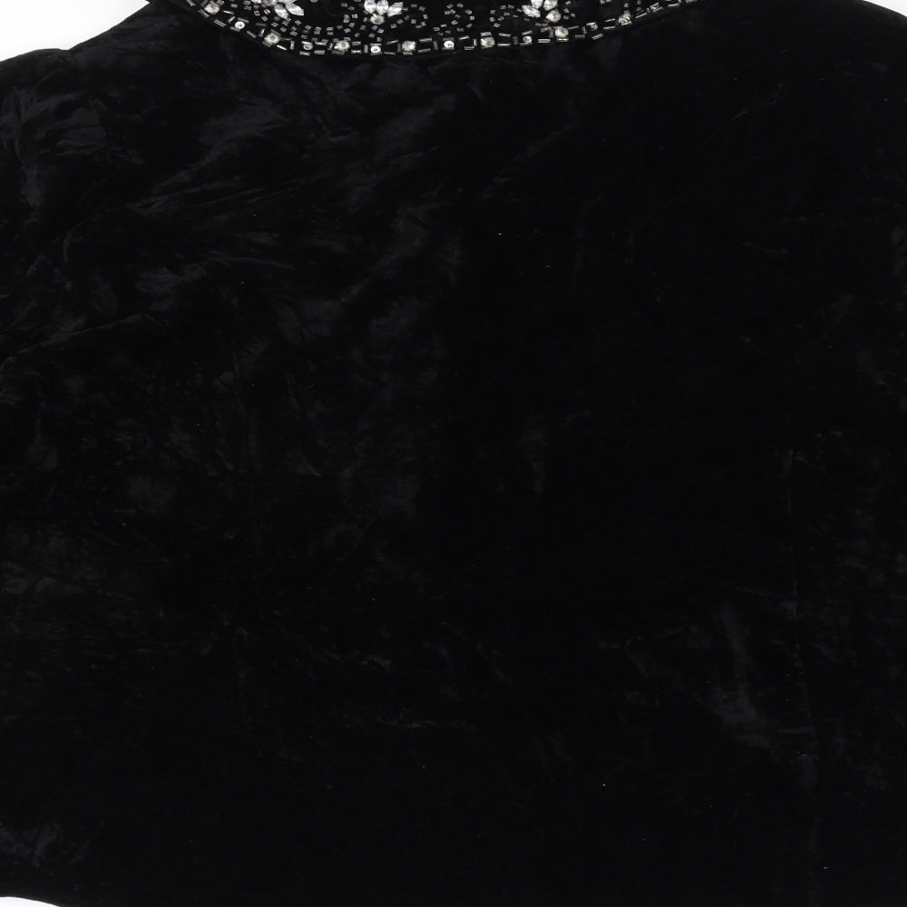 Womens UK Size L Fusion Black Jacket