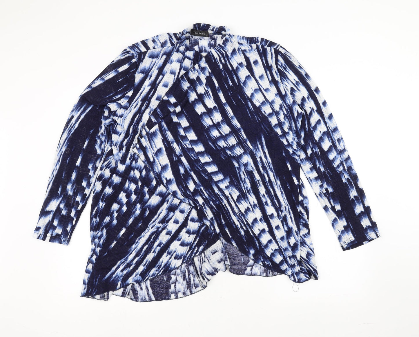 claudia.c Womens Blue   Cardigan Jumper Size L