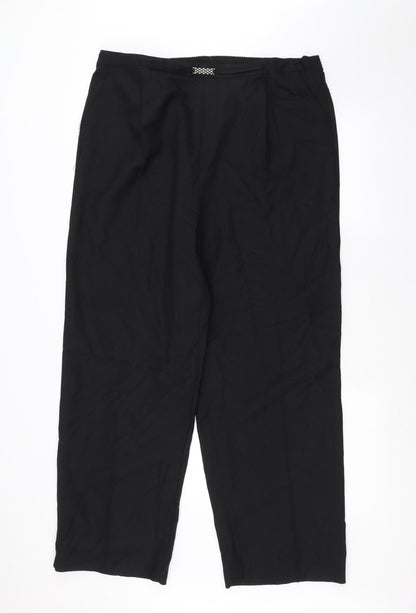 Bonmarché Mens Black   Trousers  Size 22 L26 in