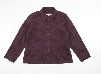 Womens UK Size 16 EWM Purple Jacket