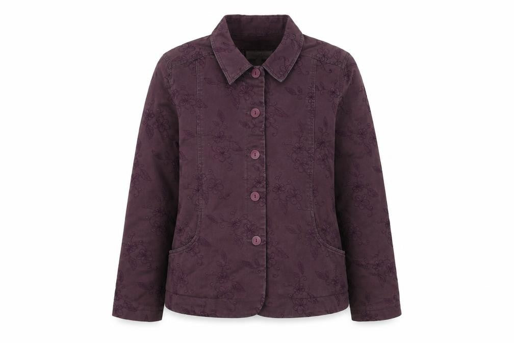 Womens UK Size 16 EWM Purple Jacket