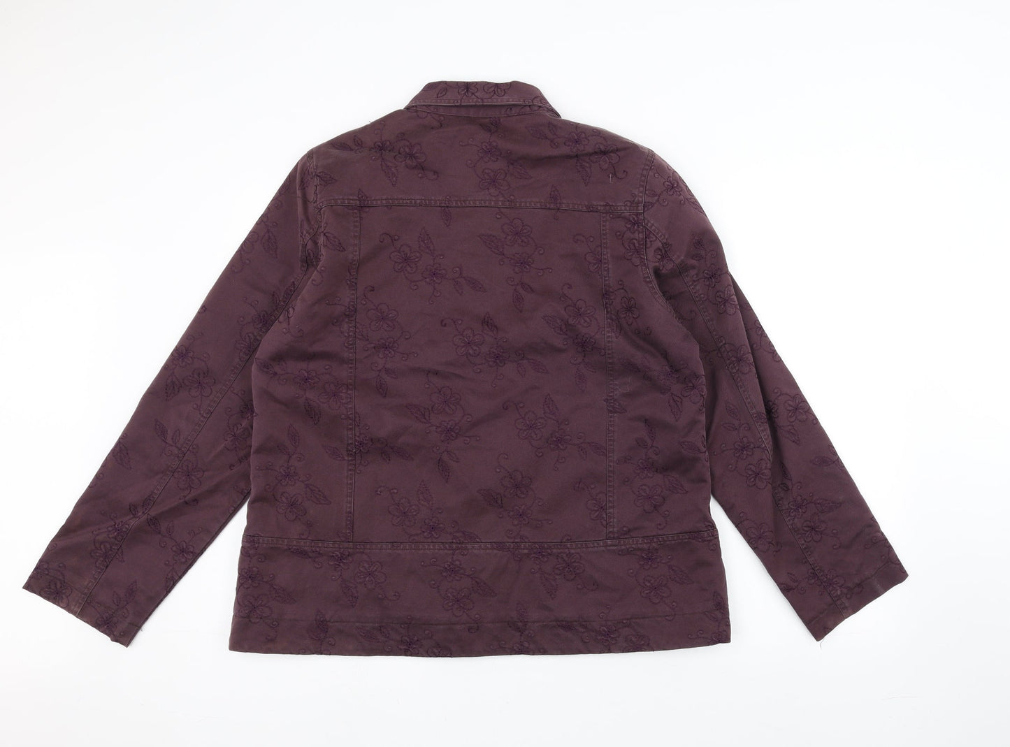 Womens UK Size 16 EWM Purple Jacket