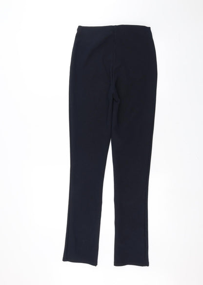 Womens UK Size 10 Preworn Regular Fit  Blue Trousers