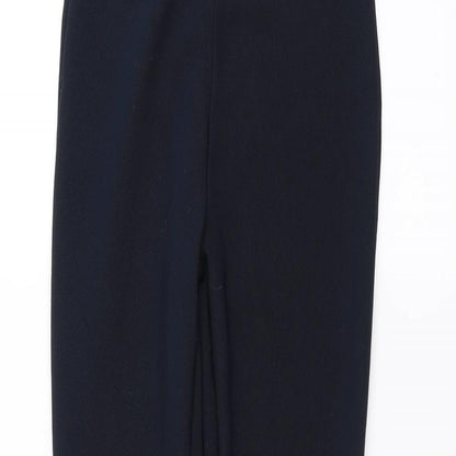 Womens UK Size 10 Preworn Regular Fit  Blue Trousers