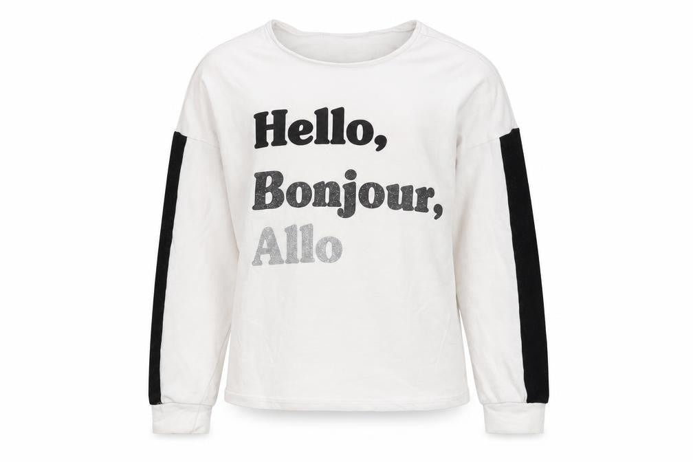 Very Girls White   Pullover Jumper Size 11 Years