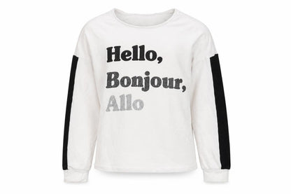 Very Girls White   Pullover Jumper Size 11 Years