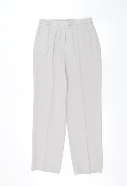 Womens UK Size 12 Afibel Regular Fit  Grey Trousers