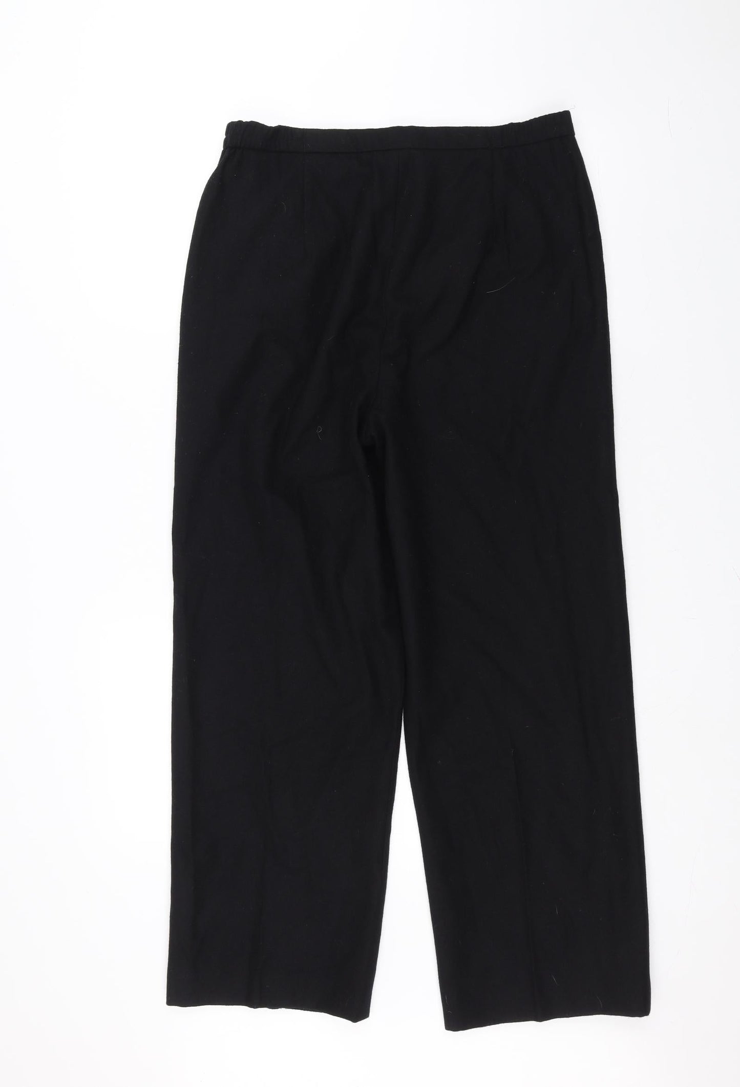Essex Womens Black   Trousers  Size 12 L25 in