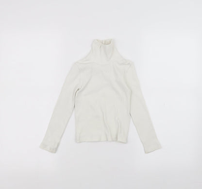 Primark Girls White   Basic T-Shirt Size 3-4 Years