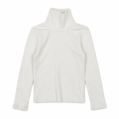 Front view of Primark girls’ white basic t-shirt, size 3-4, years