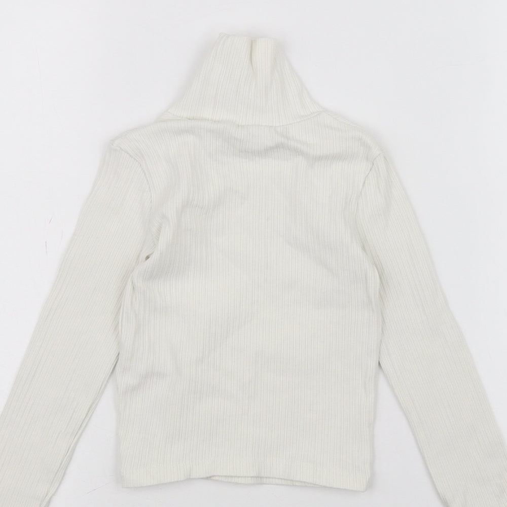 Primark Girls White   Basic T-Shirt Size 3-4 Years