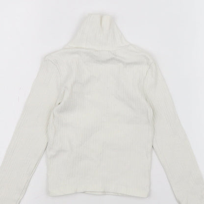 Primark Girls White   Basic T-Shirt Size 3-4 Years