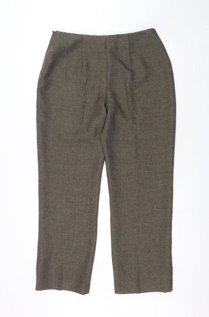 Berkertex Womens Brown   Trousers  Size 14 L27 in