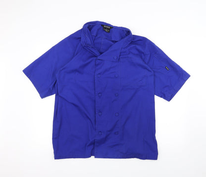 Mens UK Collar Size L Brigade Smart Blue  Dress Shirt