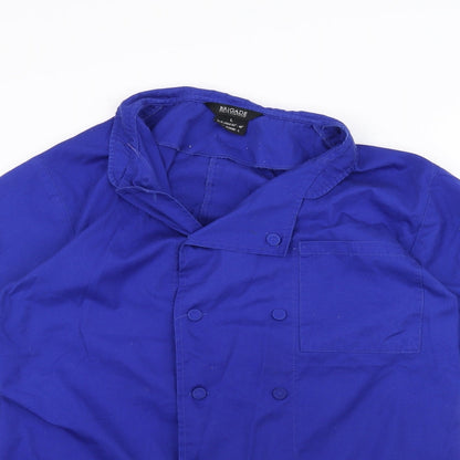 Mens UK Collar Size L Brigade Smart Blue  Dress Shirt