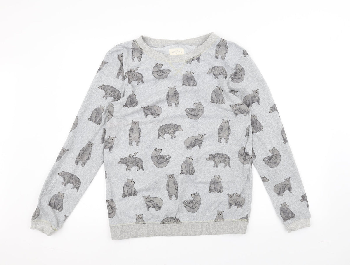 Next Womens Grey   Pullover Jumper Size S