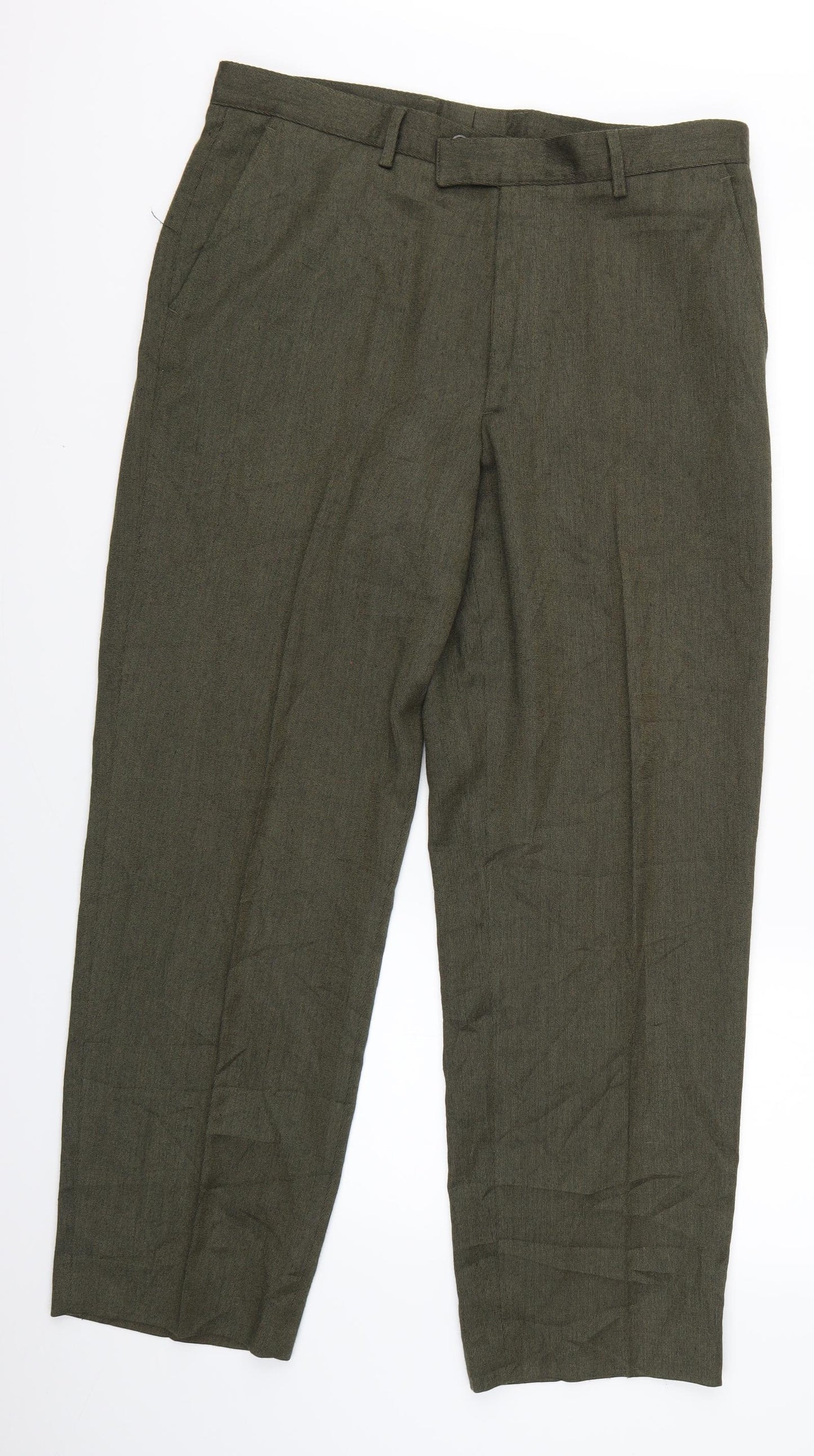 Claiborne Womens Green   Trousers  Size 34 L28 in