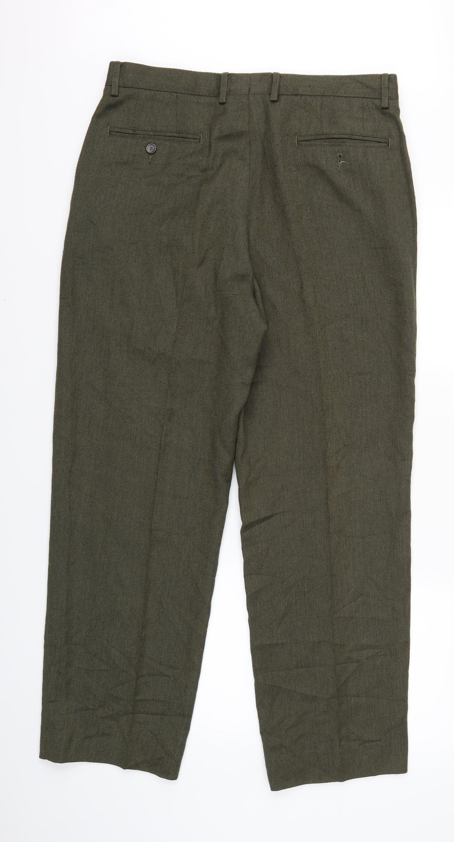 Claiborne Womens Green   Trousers  Size 34 L28 in